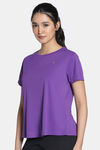 Zelocity Quick Drying Contour Top - Purple Heart — thumbnail 2